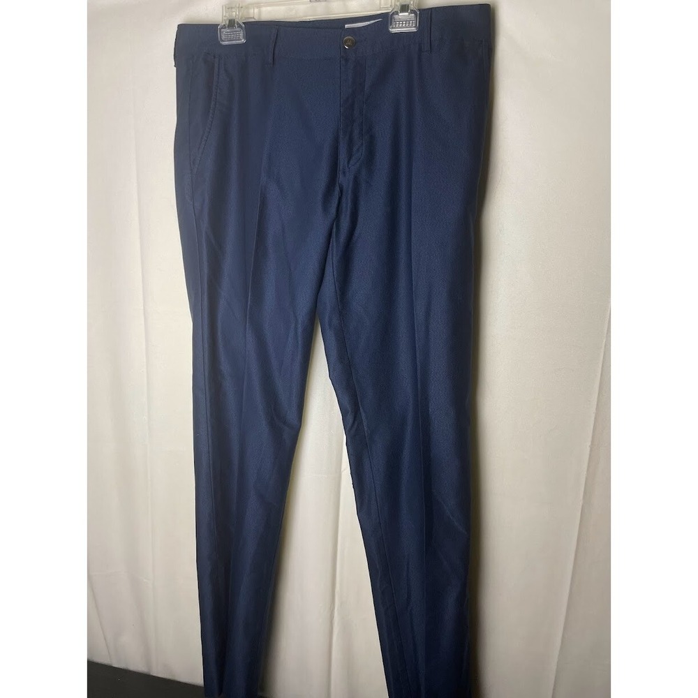 Mizzen & Main Men's Performance Chino Pants Navy Blue Size 36